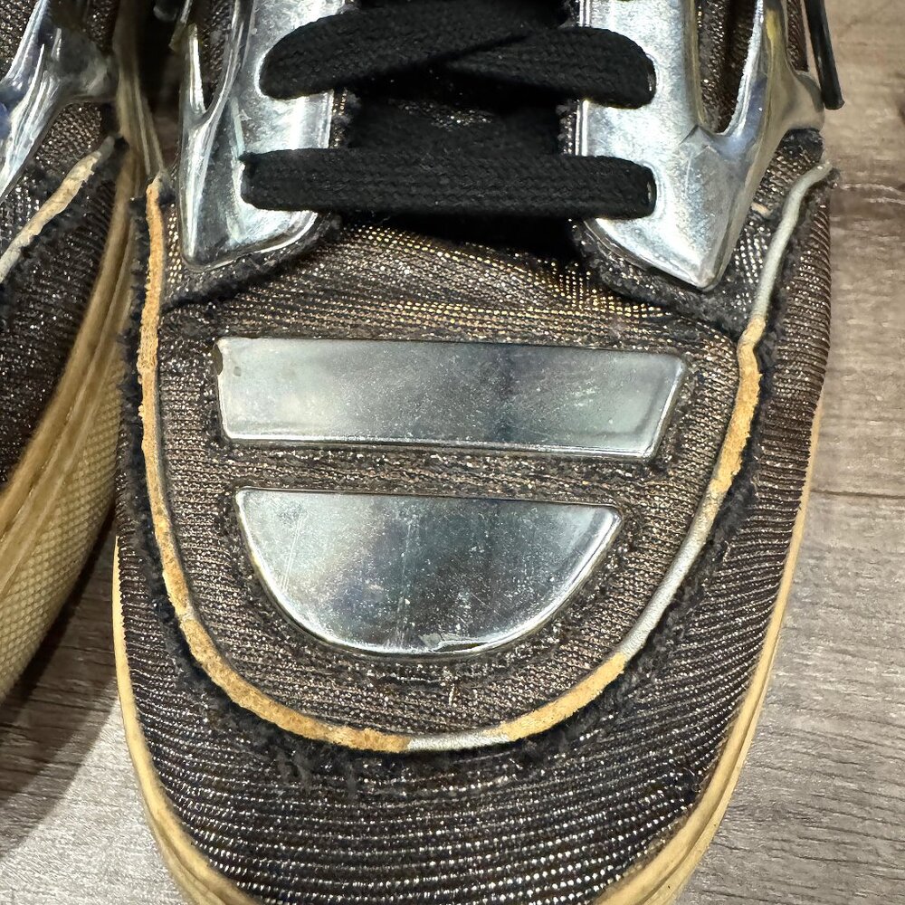 Alejandro Ingelmo Tron high-top - Gold Irride - Size 11 - Picture 6 of 8